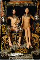 Metgirls im Ritterzelt